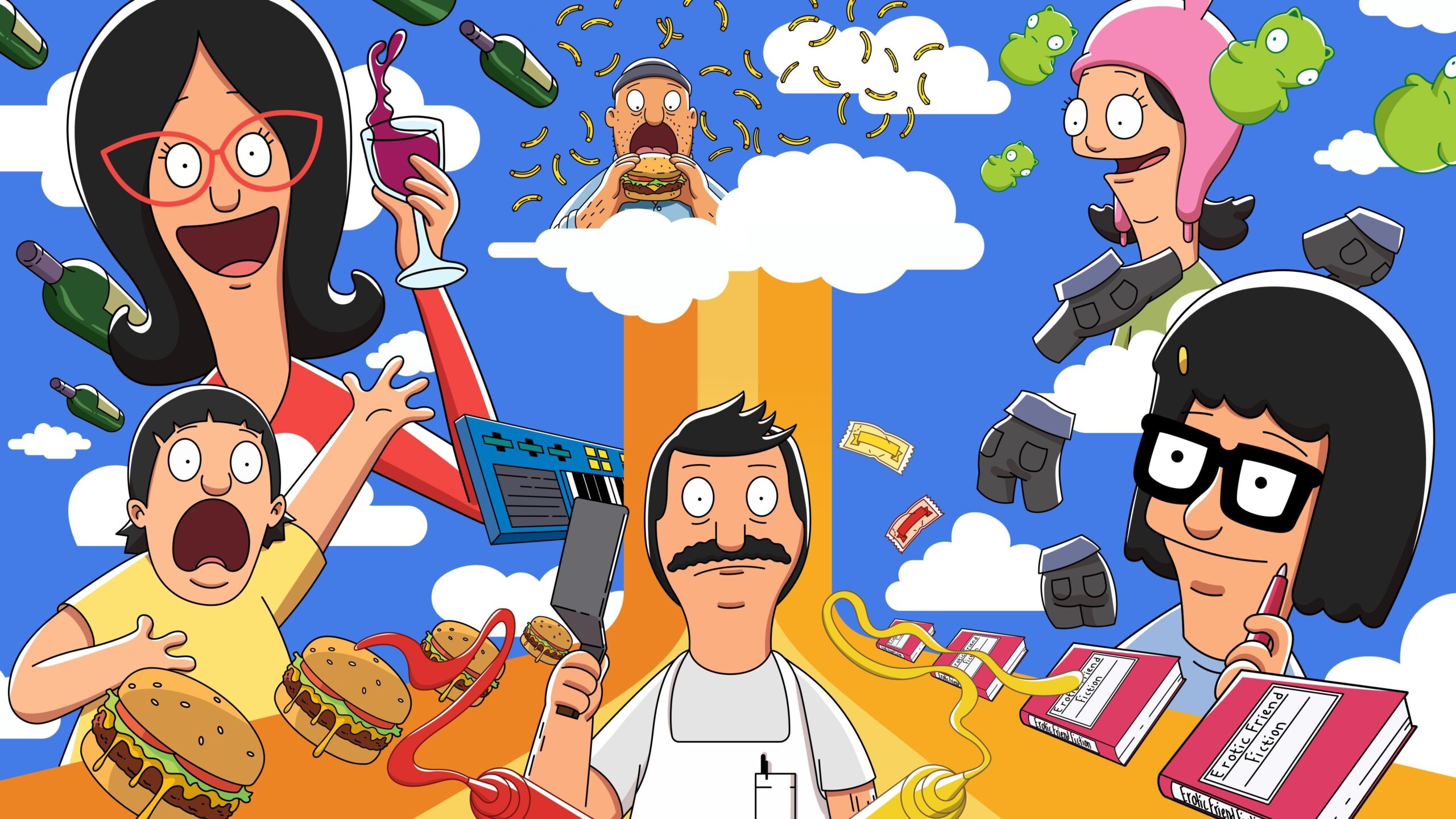 ความเห็นหลังดูอนิเมะ Bobs Burgers กุ๊กกิ๊กเหลือเกิน
