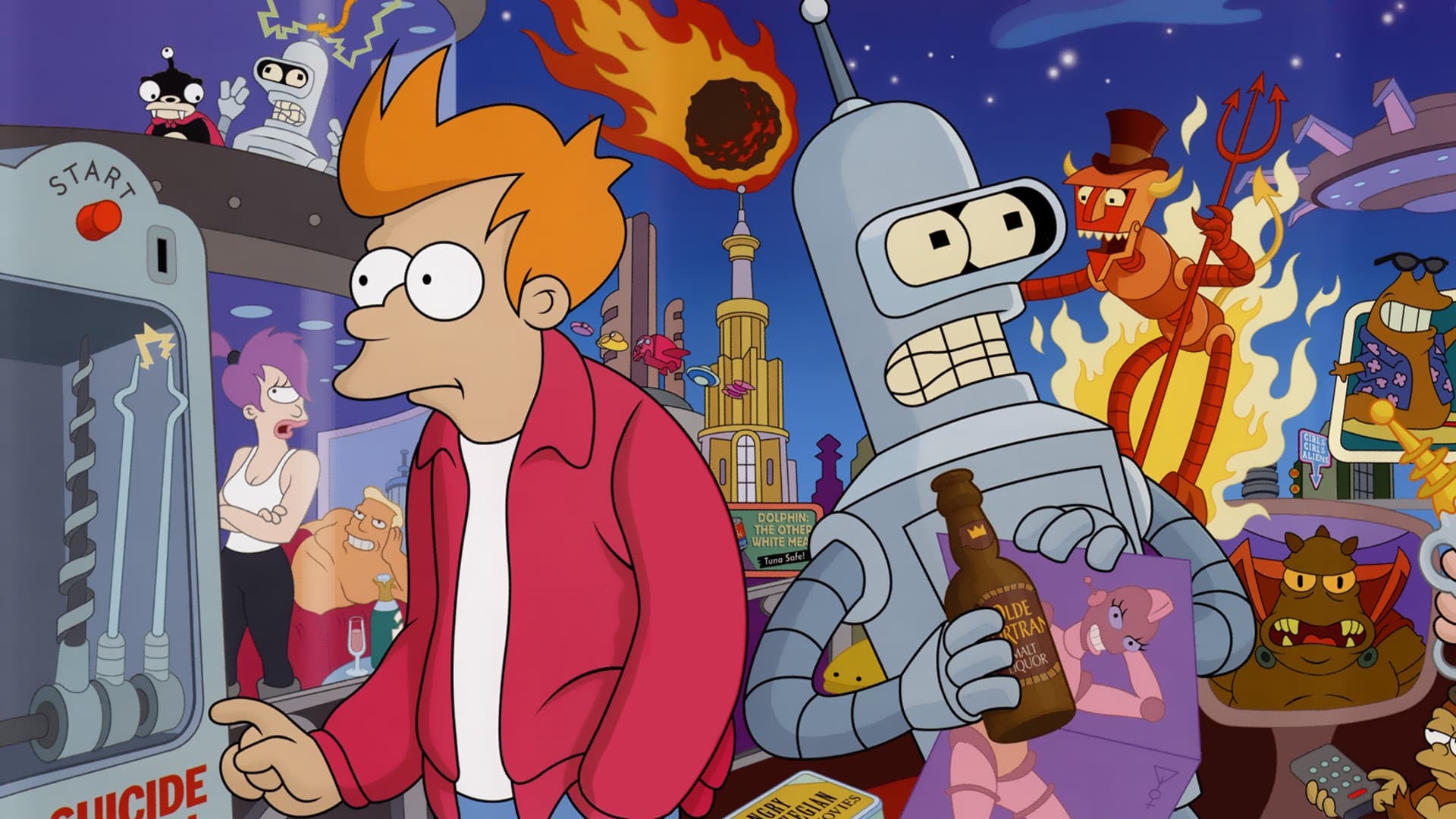 วิจารณ์อนิเมะ Futurama การเดินทางด้านจิตใจ